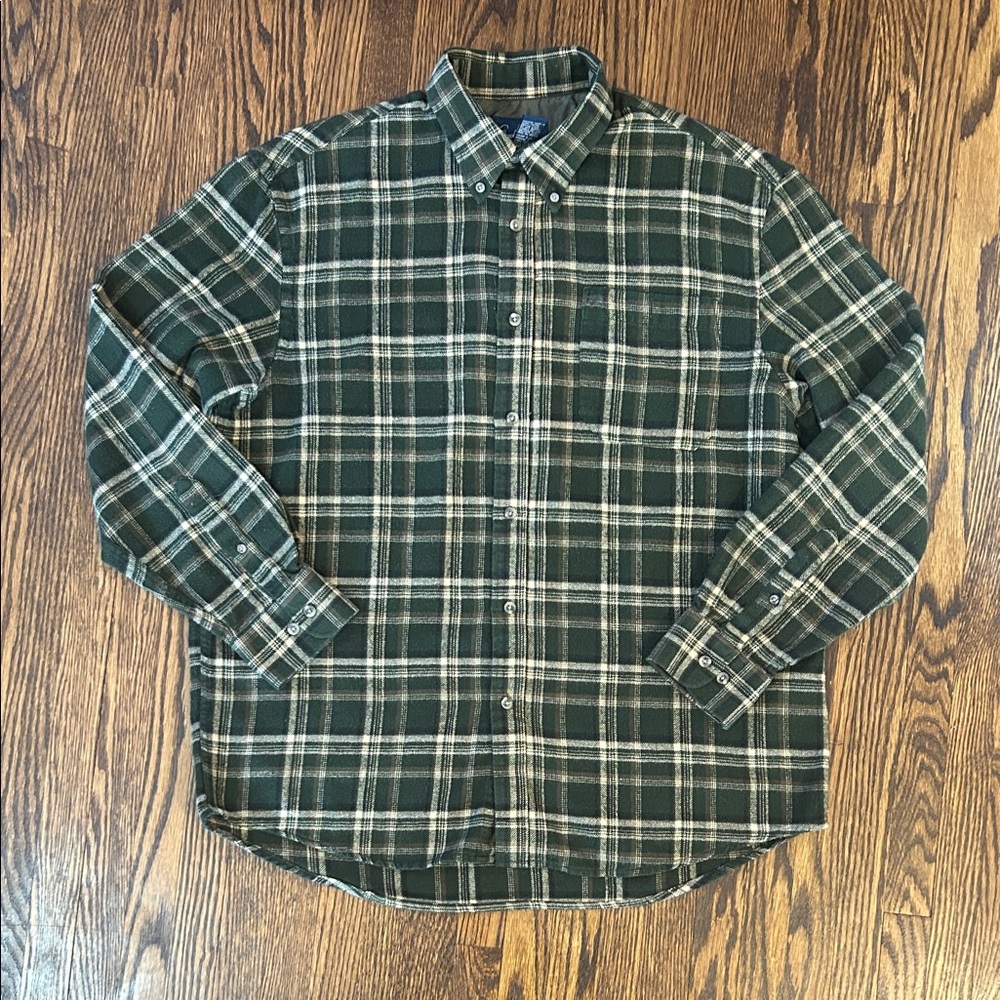 Vintage Plaid Flannel Arnold Palmer Shirt